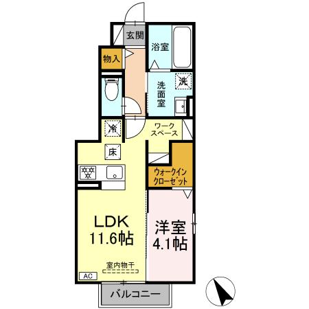 トリシア K・Jの間取り
