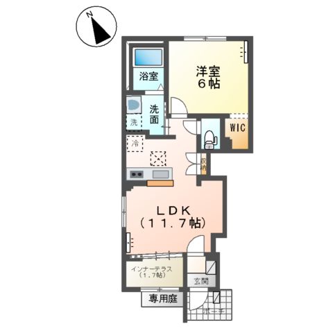 シラソルの間取り