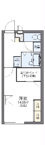 レオパレスホープの間取り