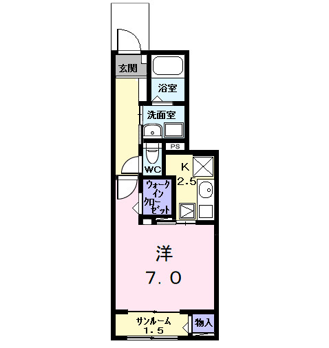ガーデンプラザ Ⅱの間取り