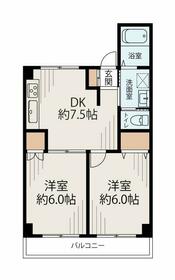 ハイライフ石神井・307号室の間取り