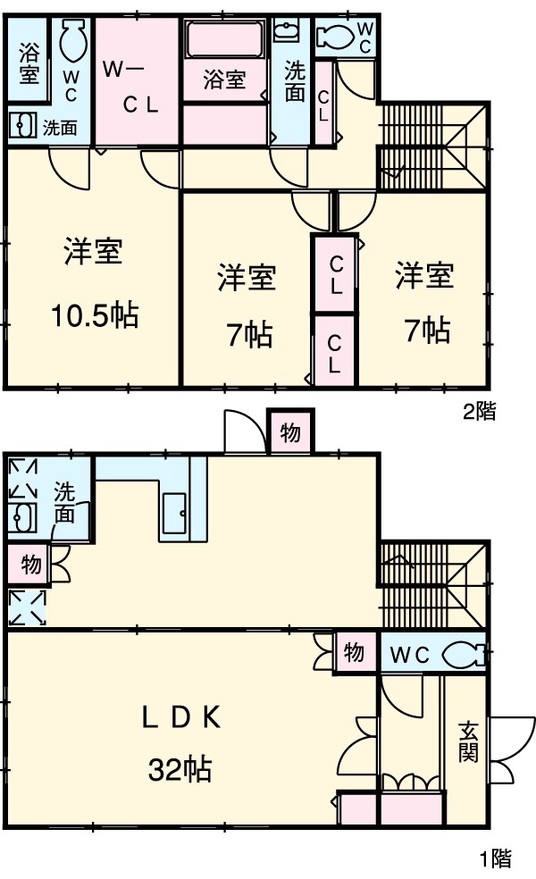 センチュリーハイツの間取り