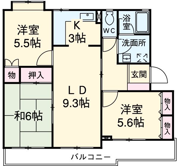 ドール大高の間取り