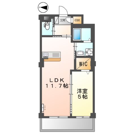サン ラフォーレの間取り