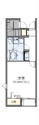 レオネクスト栗林の間取り