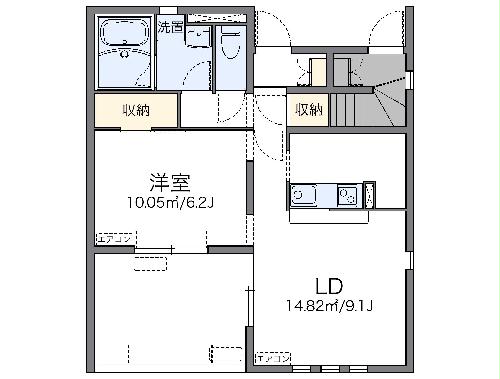 レオネクストコンフォールパレスの間取り