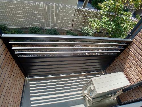 10/13 バルコニー