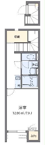 クレイノ本町の間取り
