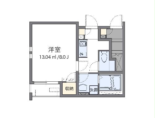 クレイノショコラーデの間取り