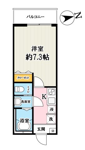 コスモアルカディア3の間取り