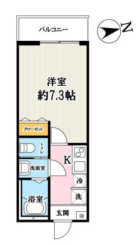 コスモアルカディア3の間取り