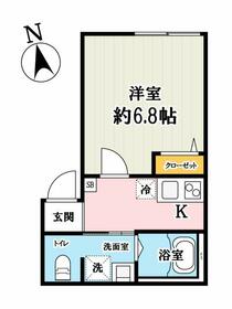 モンターニャ・グランデ東岩槻Ａ・303号室の間取り