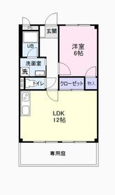 西里ハイツBの間取り