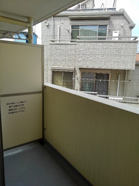 11/23 バルコニー