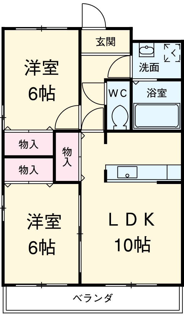 ロハスの間取り