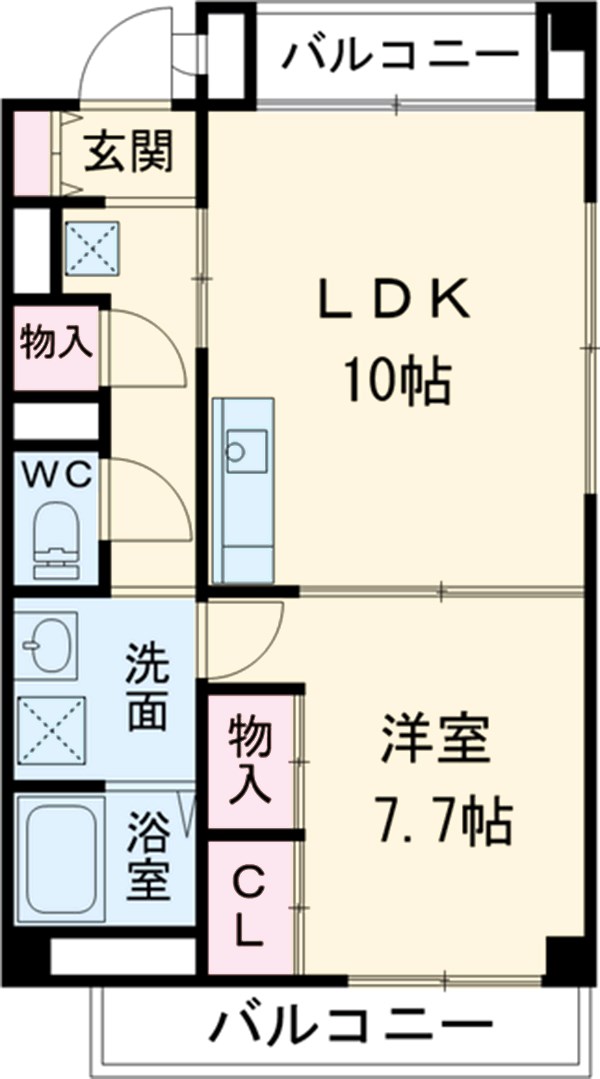アダージオの間取り