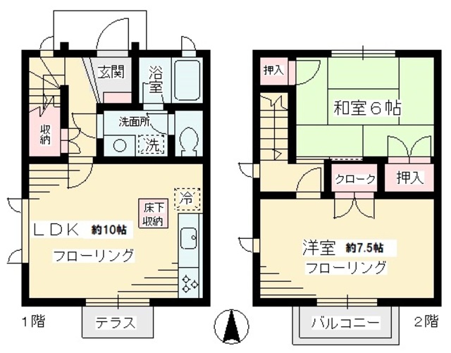 パークヴィレッジ王禅寺の間取り