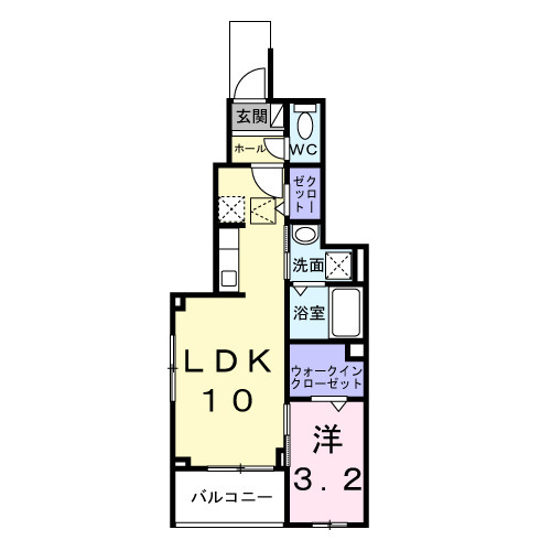 ワンズ ホーム ヴィレッジ Ⅱの間取り