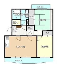パレス和合の間取り