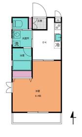 デルタ六町・201号室の間取り