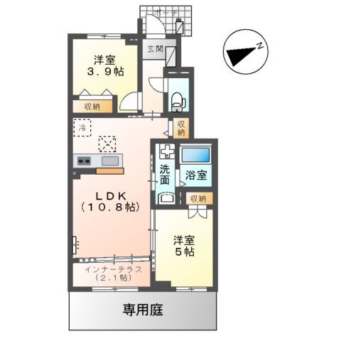 ヴェールの間取り