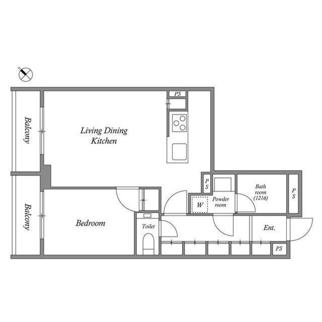 ACP Residence 新江古田の間取り