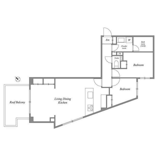 ACP Residence 新江古田の間取り