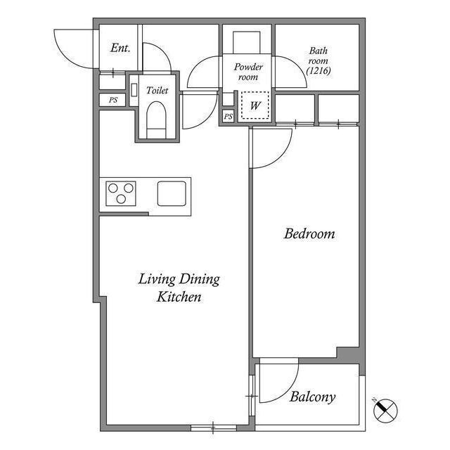ACP Residence 新江古田の間取り