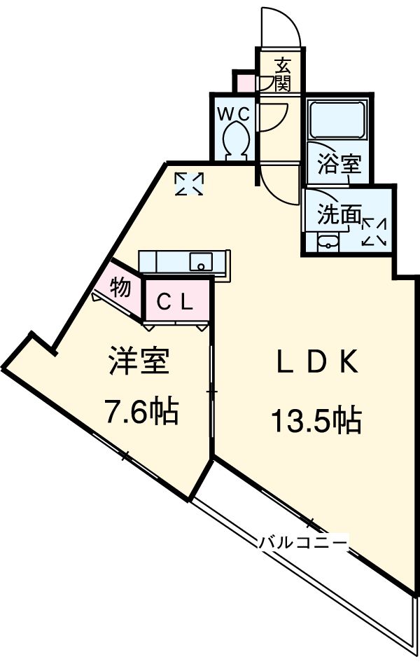 アビティ用賀の間取り