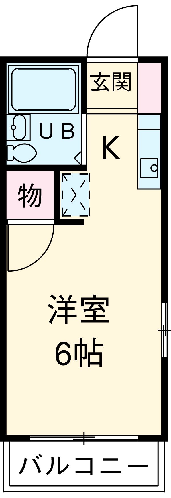 ピュアパレス新津田沼の間取り