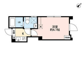 ＳＢメゾン南鳩ヶ谷・302号室の間取り