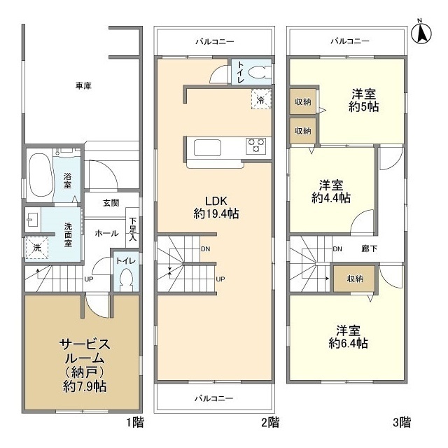 Kolet川口前川#03の間取り