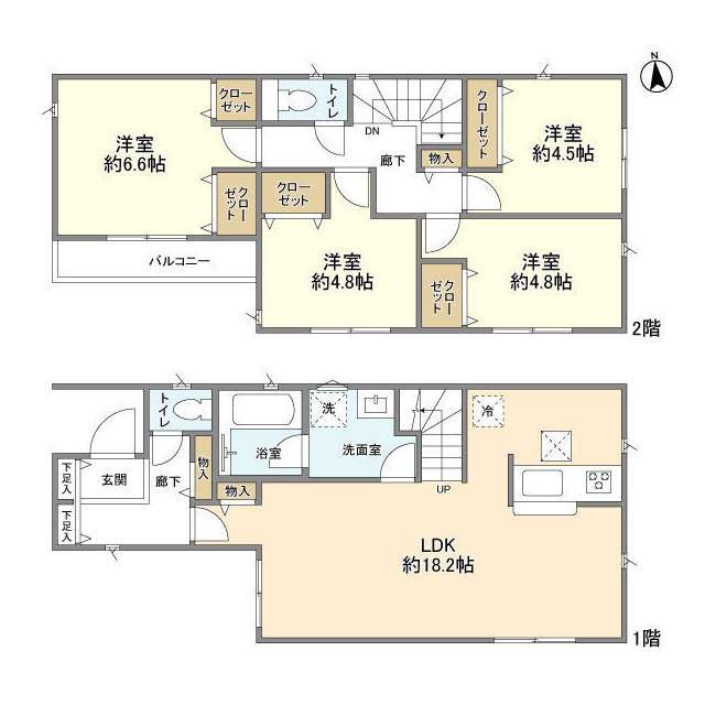 Kolet柏南増尾#11の間取り