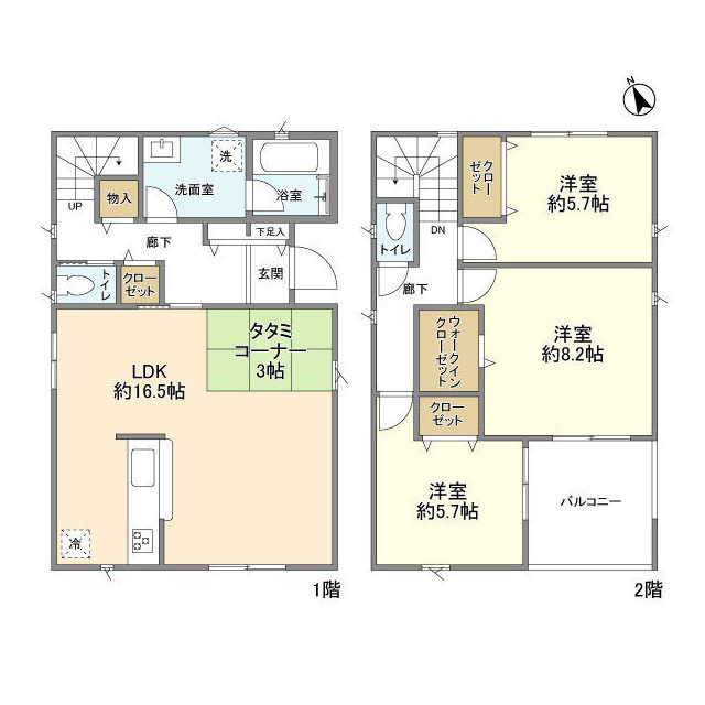 Kolet千葉川戸町#03の間取り