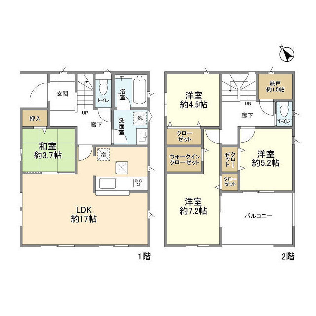 Kolet八王子川口#15の間取り