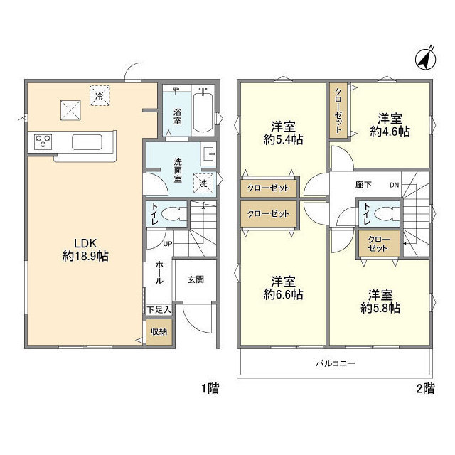 Kolet柏増尾#04の間取り