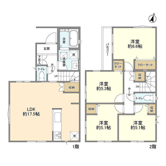 Kolet岩槻本丸#04の間取り