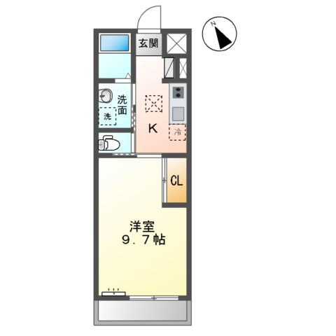 木更津市瓜倉新築アパートの間取り