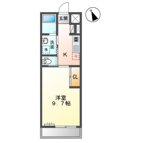 木更津市瓜倉新築アパートの間取り