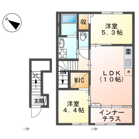 アートブランチの間取り