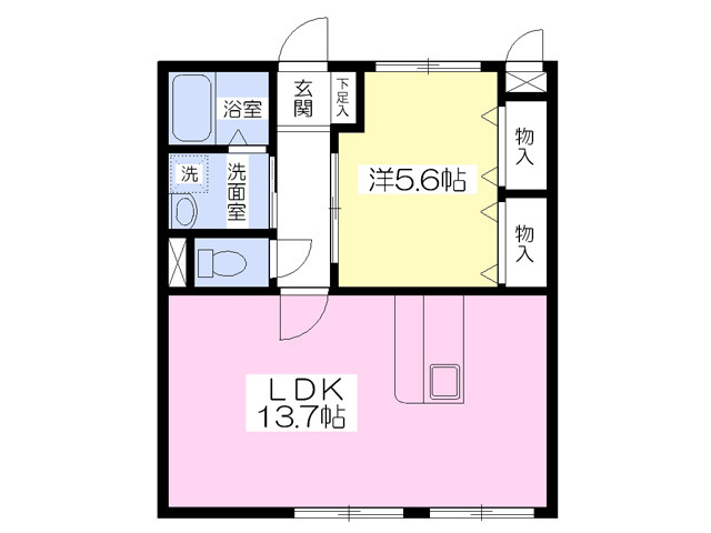 ラ バーゼの間取り