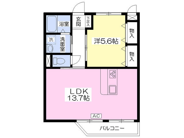ラ バーゼの間取り