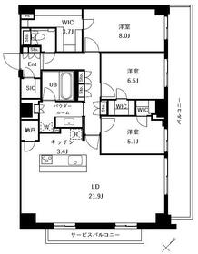 ザ・ケンジントン・レジデンスときわ台の間取り