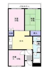 ヴィラ栄の間取り