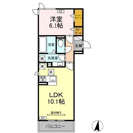 ソレイユの間取り