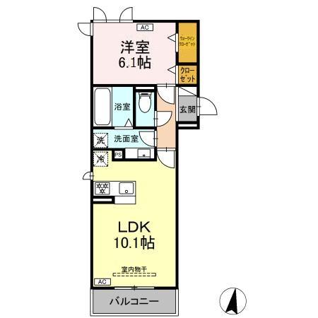 ソレイユの間取り