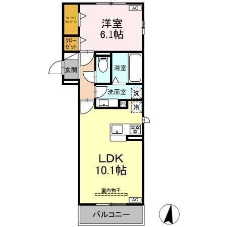 ソレイユの間取り