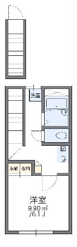レオパレスSENGENの間取り