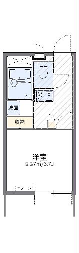 レオパレスシティセントラルの間取り