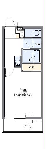 レオパレスkeyakiyaの間取り